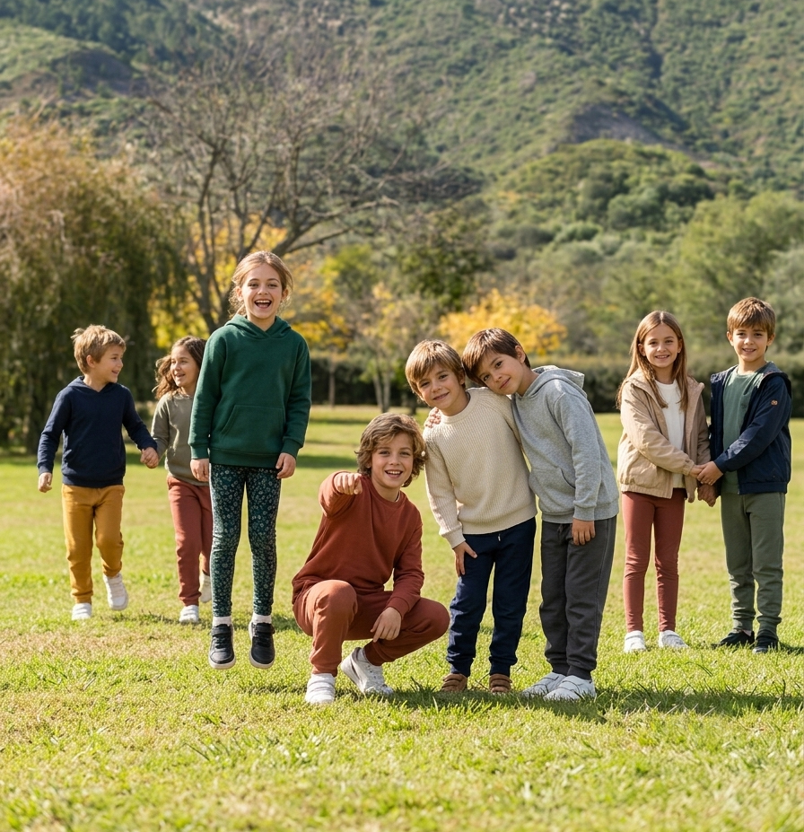 Niños jugando